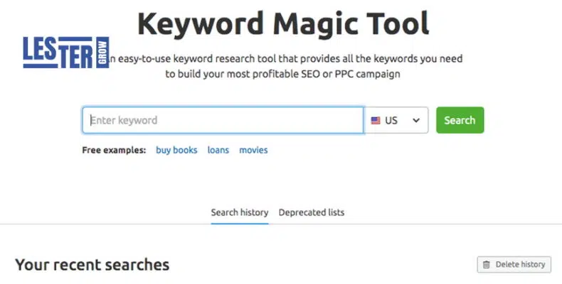 ¿Cómo buscar palabras clave con SEO Keyword Magic Tool? Lestergrow